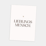 Postkarte Family "Lieblingsmensch"