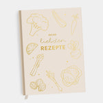 Rezeptbuch zum selber schreiben beige