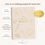 Rezeptbuch zum selber schreiben beige