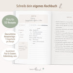 Rezeptbuch zum selber schreiben beige