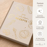 Rezeptbuch zum selber schreiben beige