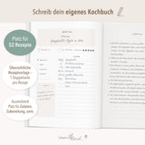 Rezeptbuch zum selber schreiben salbei