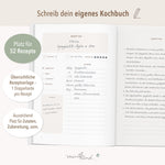 Rezeptbuch zum selber schreiben modern