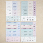 Sticker Set "Babyshower"