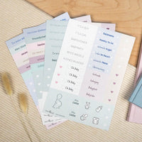Sticker Set "Babyshower"