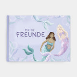 Freundebuch im Meerjungfrau-Design