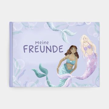 Freundebuch im Meerjungfrau-Design Grundschule