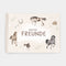 Freundebuch im Pferde-Design Beige
