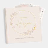 Schwangerschaftstagebuch - beige