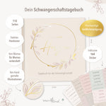 Schwangerschaftstagebuch - beige