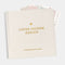 Schwangerschaftstagebuch - Leinen beige