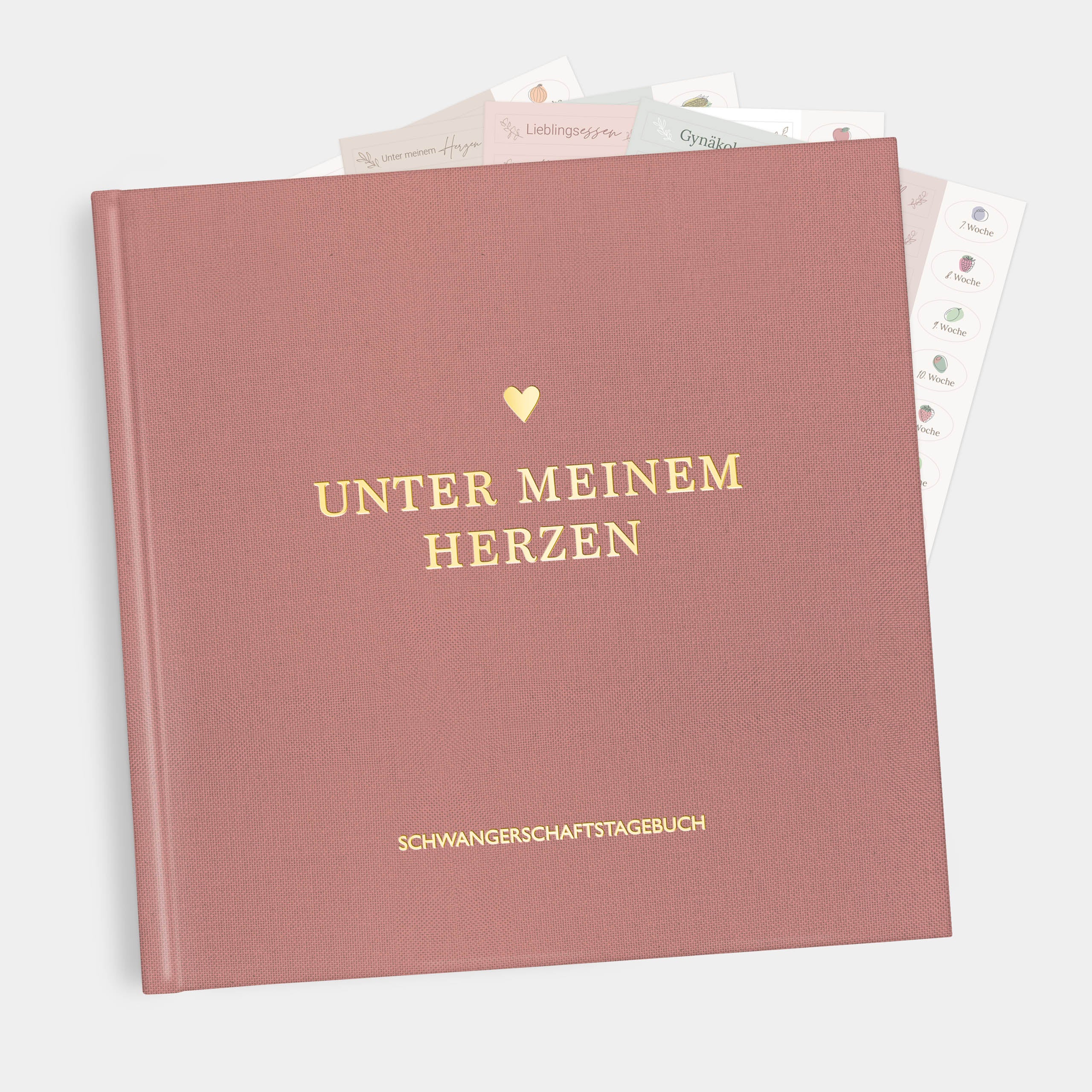 Schwangerschaftstagebuch Rose