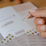 Sticker zum Planen Cover