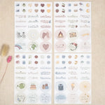 Geschenk Familie mit sticker