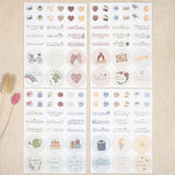 Geschenk Familie mit sticker