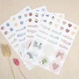 Geschenk Familie mit sticker
