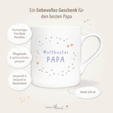 Kaffeebecher weltbester Papa zum Verschenken