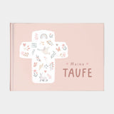 Erinnerungsbuch Taufbuch rosa
