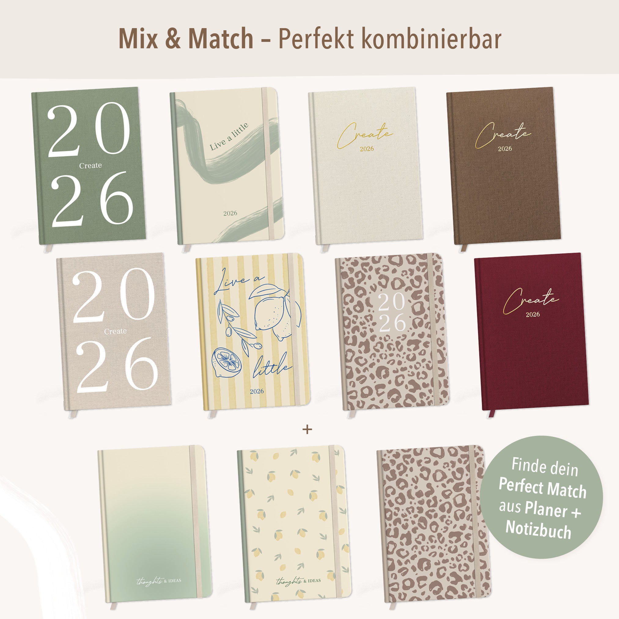 Buchkalender 2026 A5 Artsy