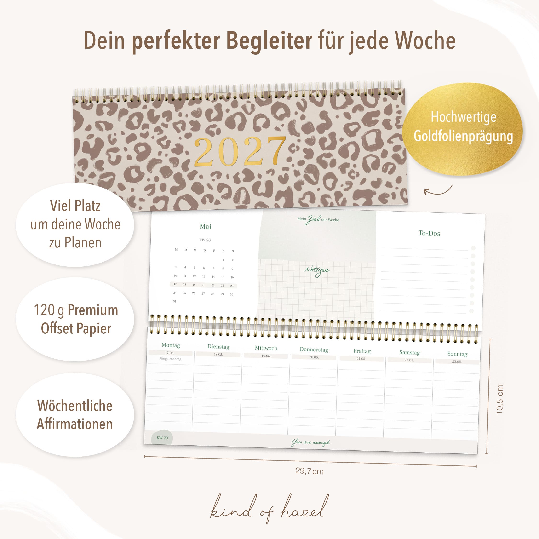 Tischkalender Leo