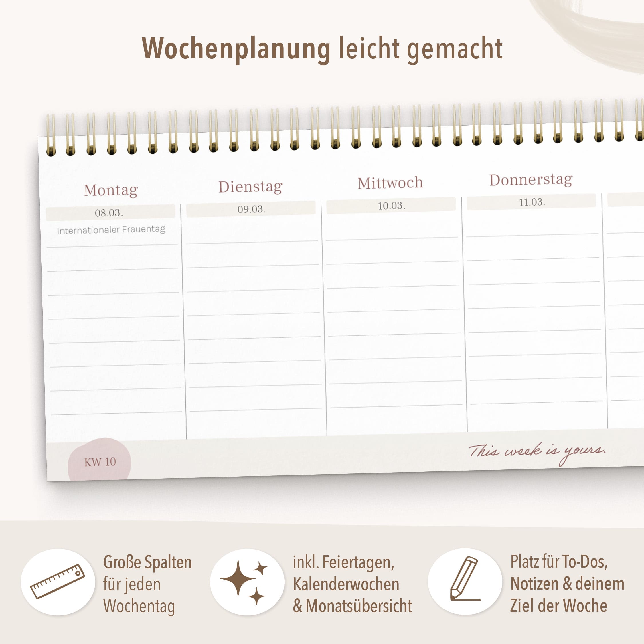 Tischkalender Leo