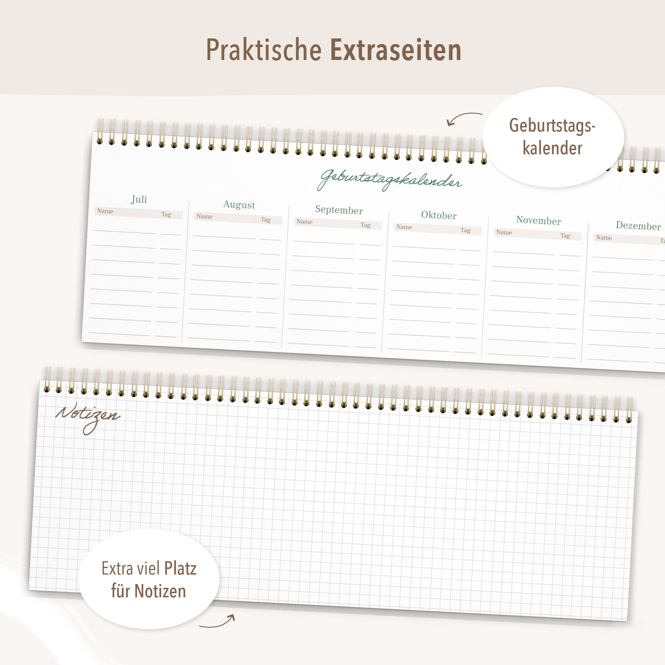 Tischkalender Leo