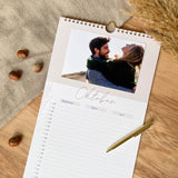 Wandkalender für Paare