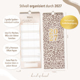Wandkalender 2027 Leo