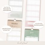 Wandkalender 2027 Streifen