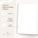 Notebook Streifen Rot